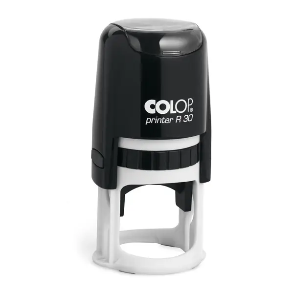 1x Timbro Printer R30 diametro 30mm personalizzabile autoinchiostrante COLOP