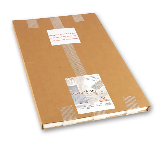1x CARTA INKJET PLOTTER 59,4X84,1CM (A1) 90GR 125FG OPACA CAD CANSON