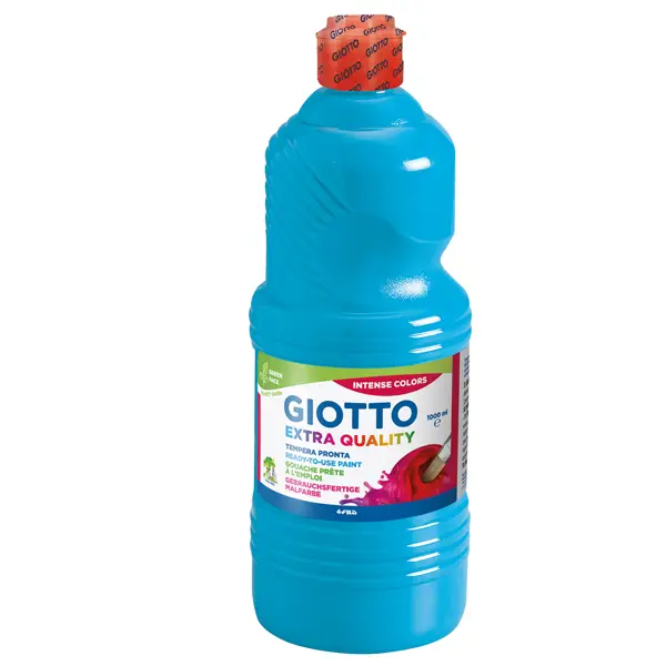 1x TEMPERA PRONTA GIOTTO 1000ML CYAN