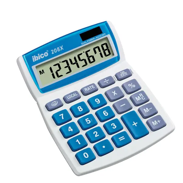 1x CALCOLATRICE DA TAVOLO IBICO 208X
