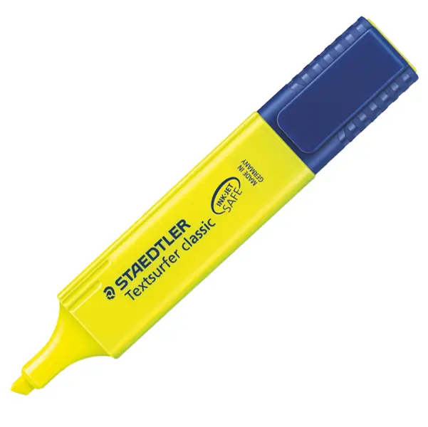 10x EVIDENZIATORE TEXTSURFER CLASSIC GIALLO 364-1 STAEDTLER