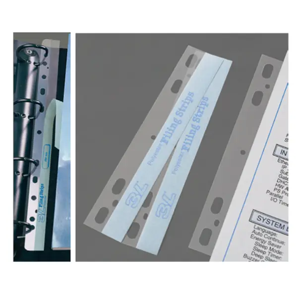 1x SCATOLA 25 BANDELLE ADESIVE ARCHIVIAZIONE 295MM 8804