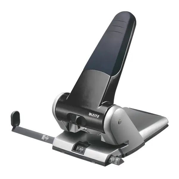 1x PERFORATORE 2 FORI NERO MOD.5180 MAX 65FG LEITZ