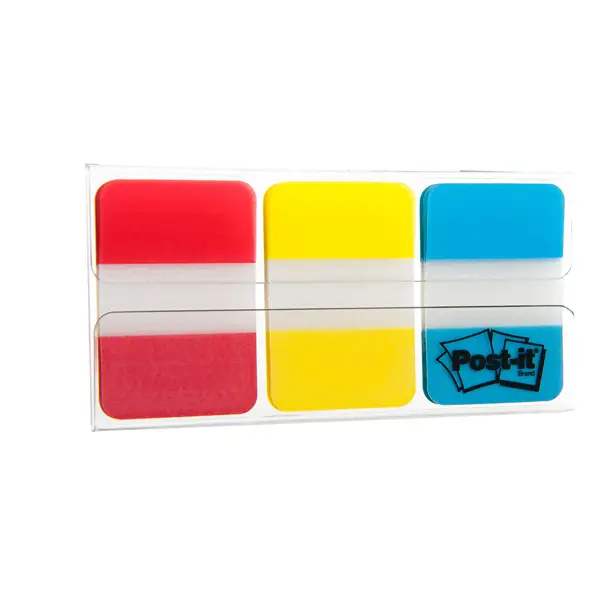 1x Dispenser 66 Post-itR INDEX STRONG 686-RYB 25X38MM COLORI CLASSICI