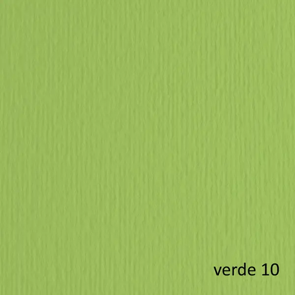 1x BLISTER 20FG CARTONCINO 50X70 220GR VERDE PISELLO 110 FABRIANO ELLE ERRE