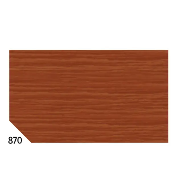 1x 10RT CARTA CRESPA MARRONE 870 (50X250CM) 48gr/m2 Rex Sadoch