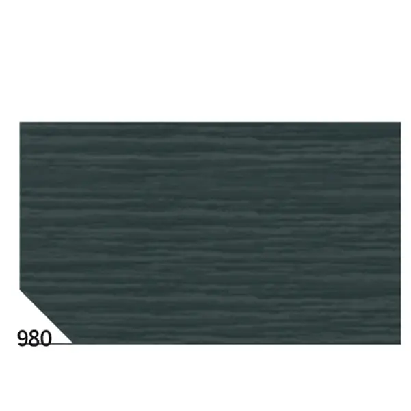 1x 10RT CARTA CRESPA NERO 980 (50X250CM) 48gr/m2 Rex Sadoch