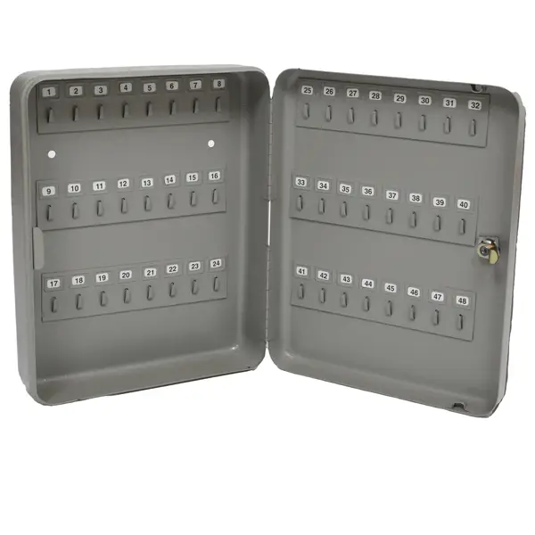 1x CASSETTA PORTACHIAVI DA MURO 30X24X7CM 48POSTI