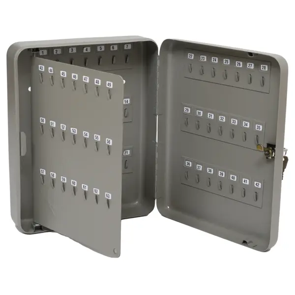 1x CASSETTA PORTACHIAVI DA MURO 37X28X7,5CM 128POSTI
