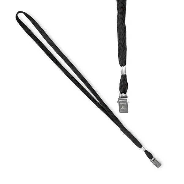1x 100 CORDONCINI NERO PER PORTANOME 49X1CM ART.31-093