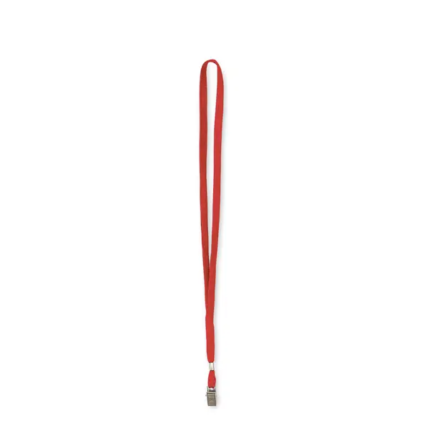 1x 100 CORDONCINI ROSSO PER PORTANOME 49X1CM ART.31-093