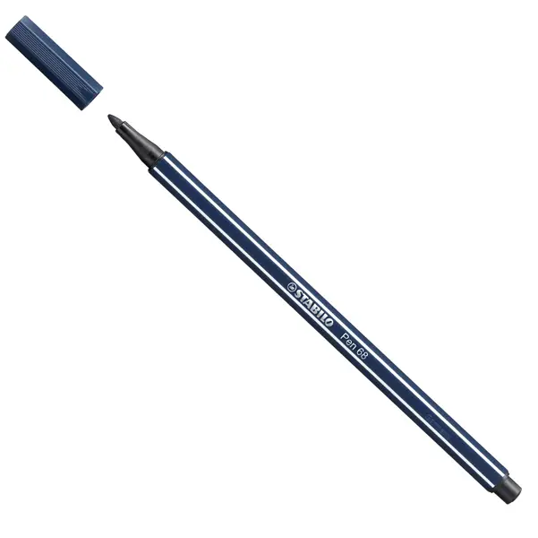 10x PENNARELLO STABILO PEN 68/98 GRIGIO DI PAYNE