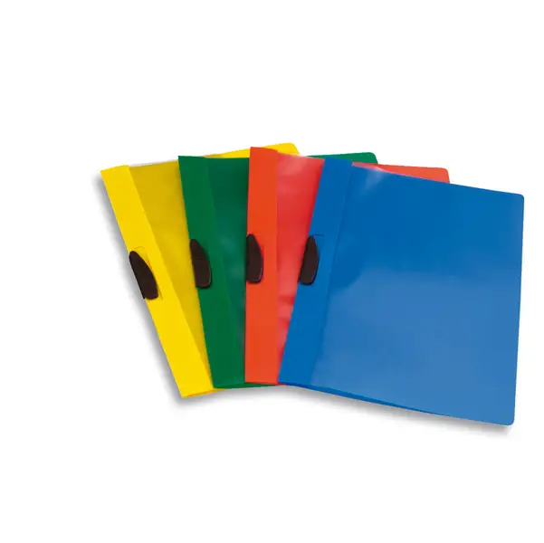 10x CARTELLINA CON MOLLA VIDEO CLIPPER F006 VERDE