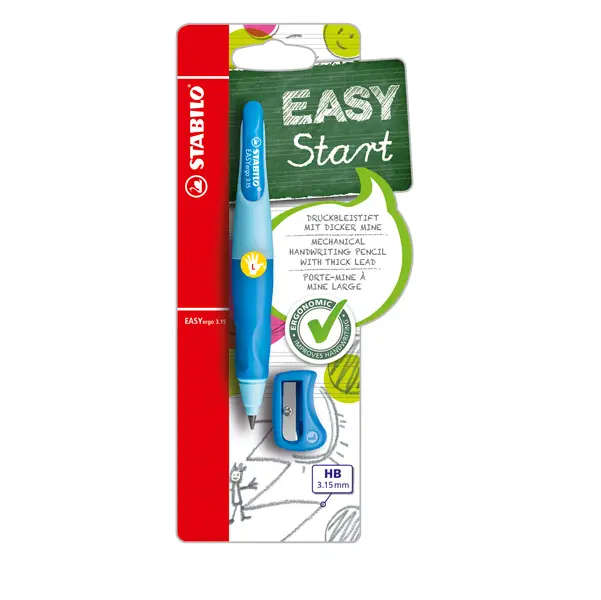 1x PORTAMINE STABILOR EASYergo 3,15mm azzurro PER MANCINI + AFFILAMINE