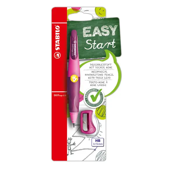 1x PORTAMINE STABILOR EASYergo 3,15mm rosa PER MANCINI + AFFILAMINE