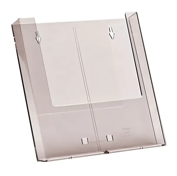 1x PORTA DEPLIANT A4 DA PARETE TRASPARENTE W230