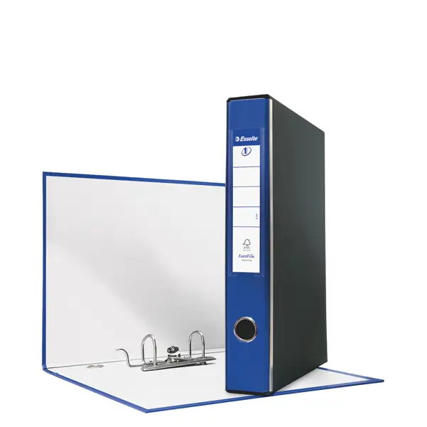 1x Registratore EUROFILE G54 blu dorso 5cm f.to protocollo ESSELTE
