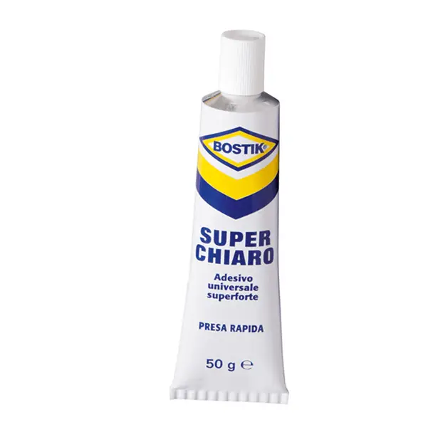 1x ADESIVO UNIVERSALE SUPERCHIARO 50GR BOSTIK