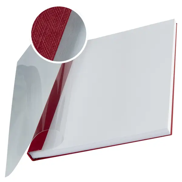 1x SCATOLA 10 COPERTINE IMPRESSBIND 3,5MM BORDEAUX FLESSIBILE