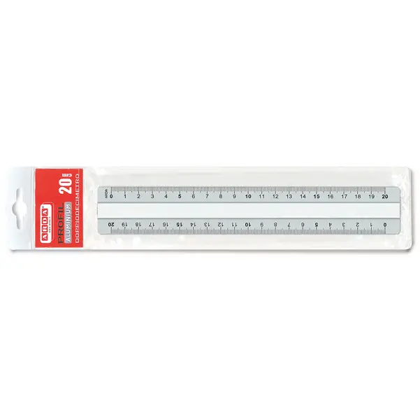 1x DOPPIODECIMETRO ALLUMINIO C/IMPUGNATURA 18420 ARDA