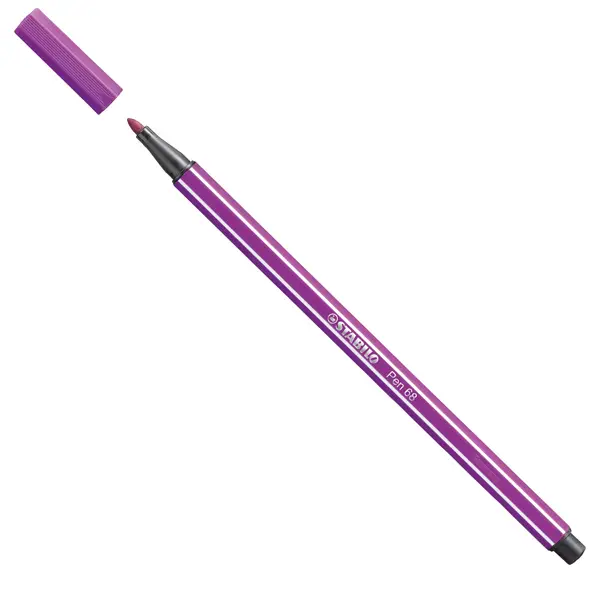 10x PENNARELLO STABILO PEN 68/58 LILLA