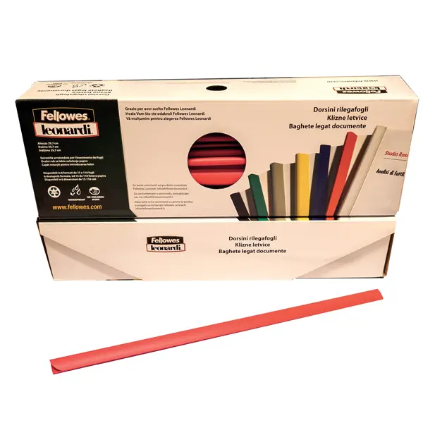 1x SCATOLA 50 DORSETTI 6MM ROSSO TONDO