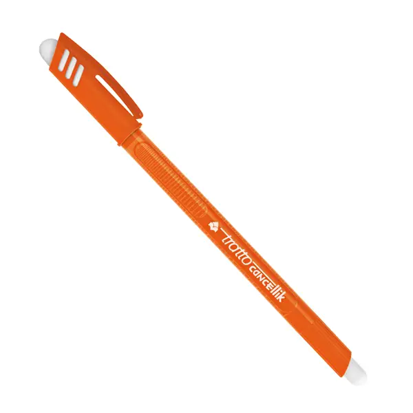 12x Penna sfera cancellabile CANCELLIK 1,0mm arancio TRATTO