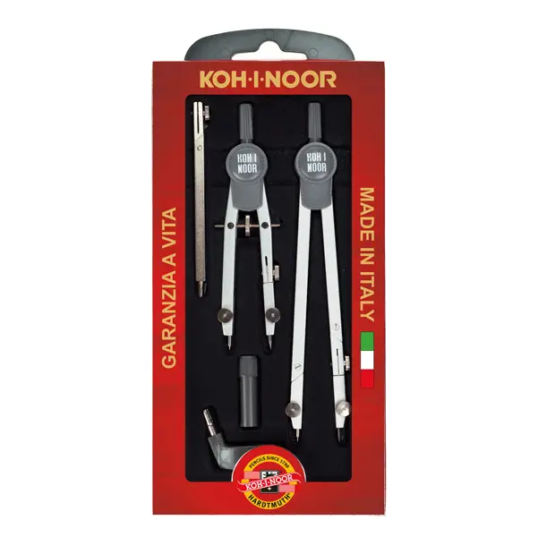 1x COMPASSO PROFESSIONAL 155MM 5pz KOHINOOR