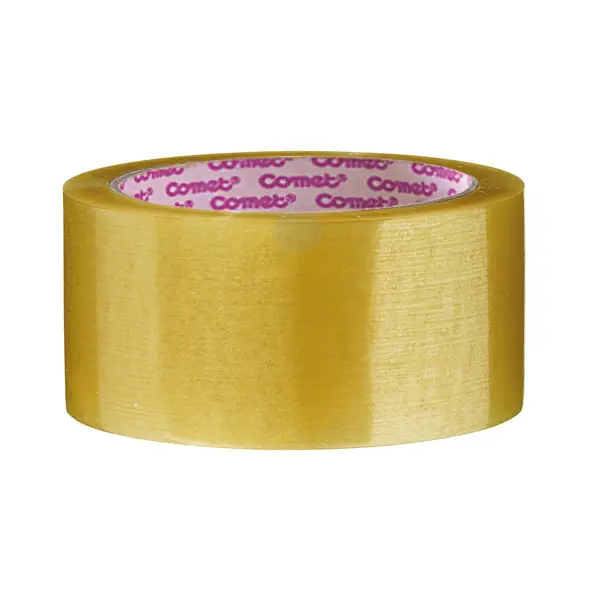 6x NASTRO ADESIVO 66MTX50MM TRASPARENTE PP 530 COMET