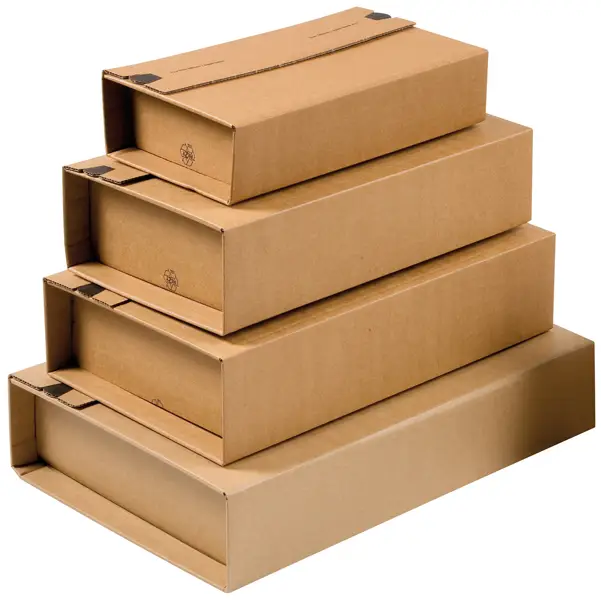 20x SCATOLA POSTALE UNIPAC C4 325X250X80MM FUSTELLATA