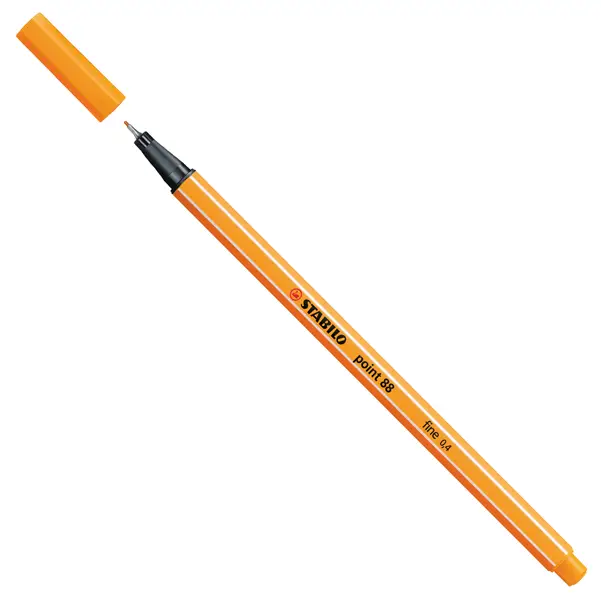 10x PENNARELLO STABILO POINT 88/54 ARANCIO