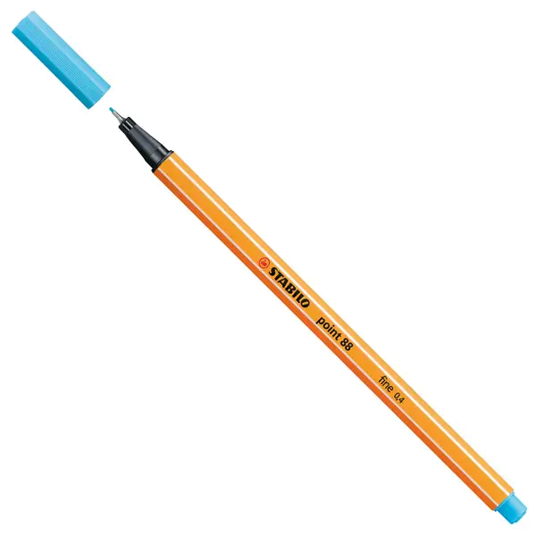 10x PENNARELLO STABILO POINT 88/57 AZZURRO