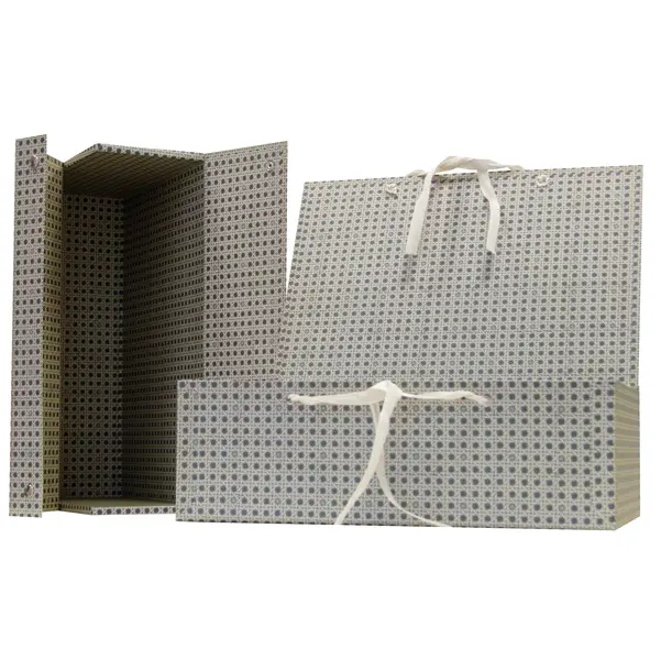 1x SCATOLA ARCHIVIO IN LEGNO "UNIVERSALE" 38X27CM DORSO 12