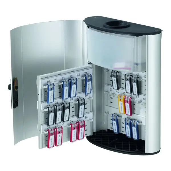1x CASSETTA PORTACHIAVI DA PARETE KEY BOX PLUS 54 POSTI DURABLE