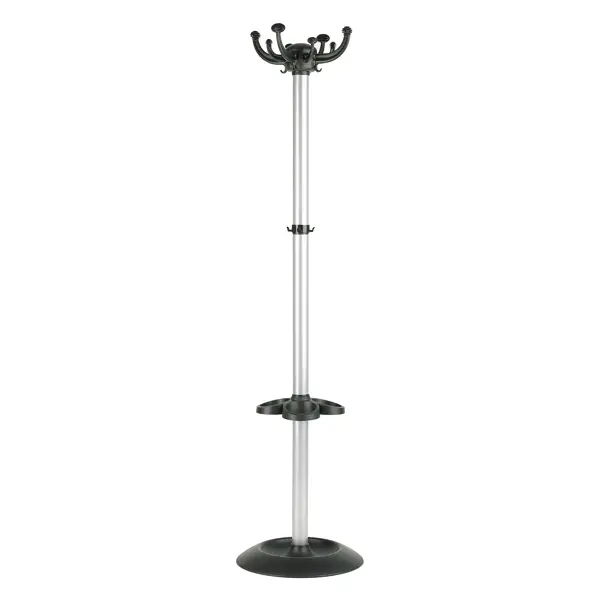 1x APPENDIABITI 168CM JOLLY A 8 POSTI NERO/GRIGIO