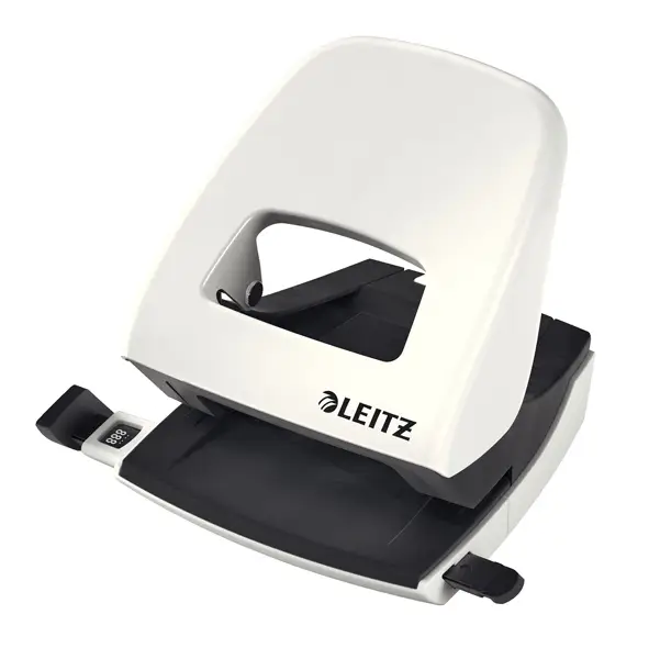 1x Perforatore 2 fori 5008 WOW bianco perla max 30fg LEITZ