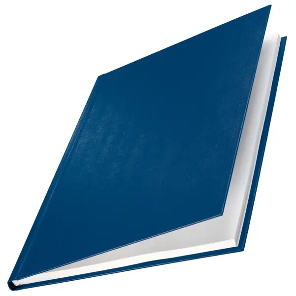 1x 10 COPERTINE RIGIDE IMPRESSBIND 3,5MM BLU FINITURA LINO