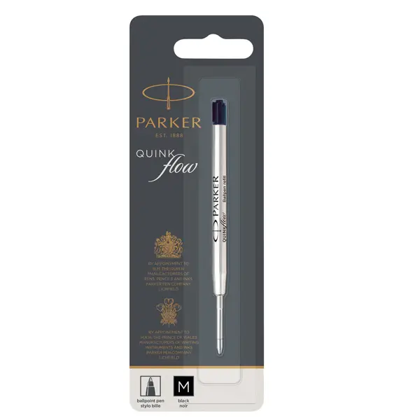 1x REFILL SFERA PARKER QUINKflow MEDIO NERO