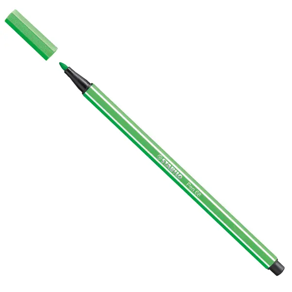 10x PENNARELLO STABILO PEN 68/16 SMERALDO CHIARO