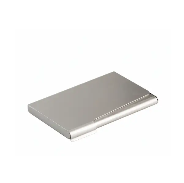 1x PORTA BIGLIETTI VISITA IN ALLUMINIO BUSINESS CARD BOX