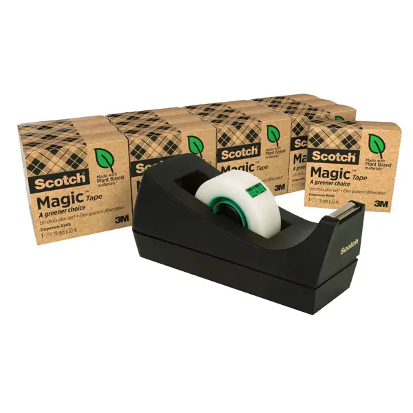 1x DISPENSER C38 MULTI-PACK CON 14 ROTOLI SFUSI ScotchR Magic 900 19MMX33M