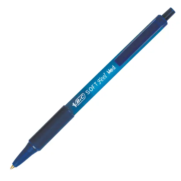 1x SCATOLA 12 PENNE SFERA SCATTO SOFTFEEL CLIC 1.0mm BLU