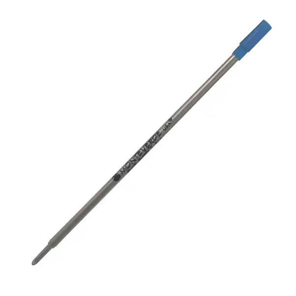 1x Blister 2 refill per SFERA Dupont R BLU PUNTA MEDIA