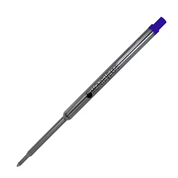 1x Blister 2 refill per SFERA Waterman R BLU PUNTA MEDIA