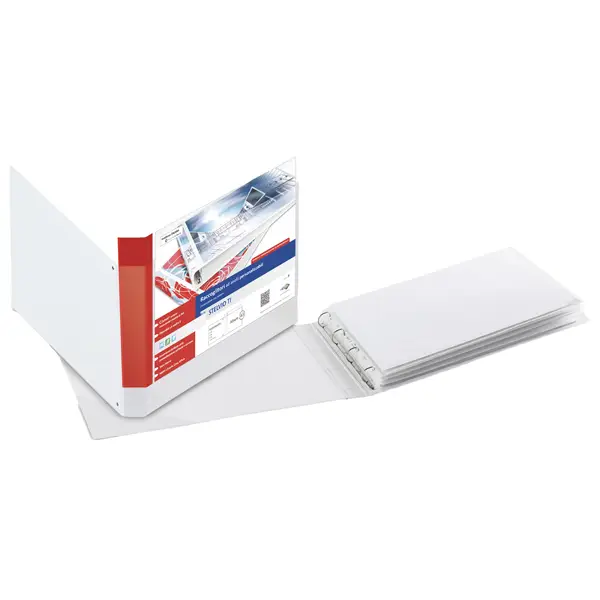 1x Raccoglitore STELVIO TI 25 4D A3 42x30cm album bianco personalizzabile SEI ROTA