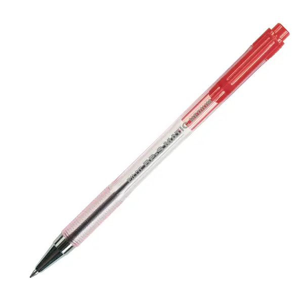 12x PENNA SFERA SCATTO BP-S MATIC ROSSO MEDIA 1.0MM PILOT