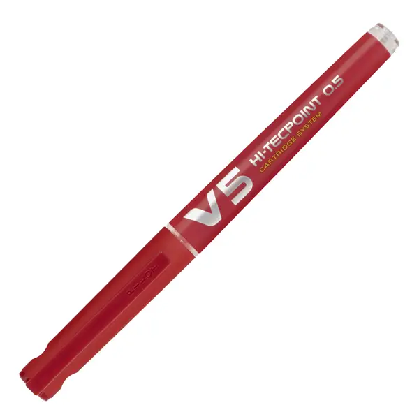 1x ROLLER HI-TECPOINT V5 RICARICABILE ROSSO BEGREEN PILOT