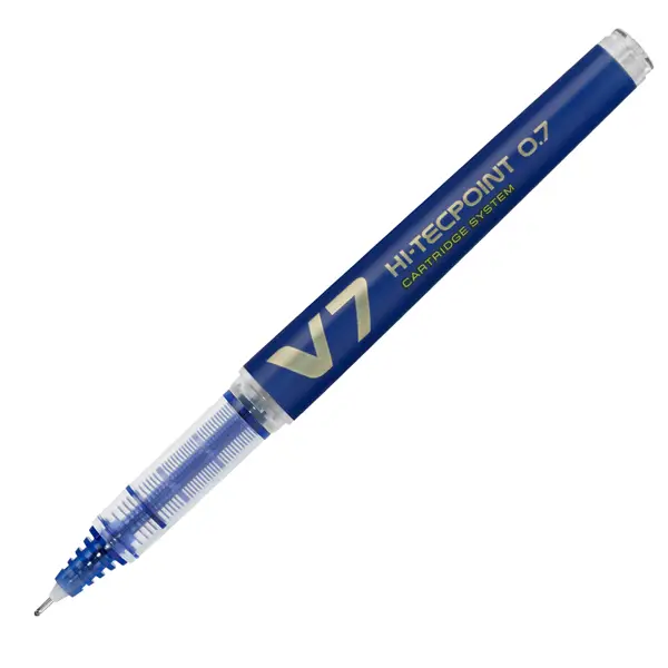 1x ROLLER HI-TECPOINT V7 RICARICABILE BLU BEGREEN PILOT