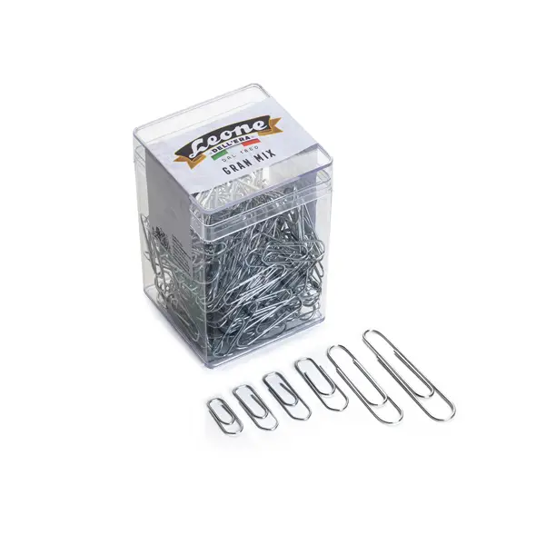 1x GRAN MIX FERMAGLI ZINCATI 125gr ASSORTITI LEONE