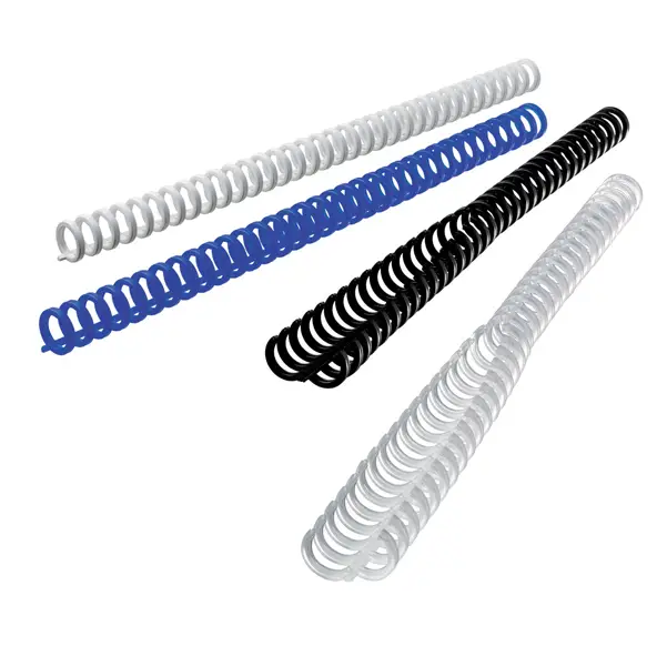 1x SCATOLA 50 DORSI SPIRALE CLICKBIND 12MM EFFETTO GHIACCIO